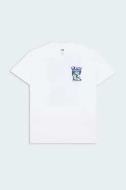 OBEY STOP WORRY NOW - T-shirt | Blanc