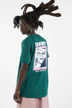 OBEY WE SEE YOU - T-shirt | Vert