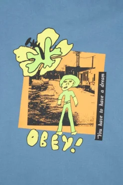 OBEY YOU HAVE TO HAVE A DREAM - Hoodie | Bleu