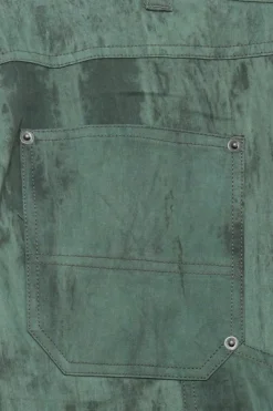 OLAF GARMENT DYED WORKWEAR PANTS - Pantalon | Vert