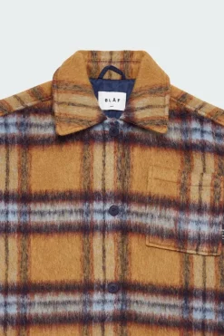 OLAF WMN BLUR WOOL SHACKET - Veste légère | Marron