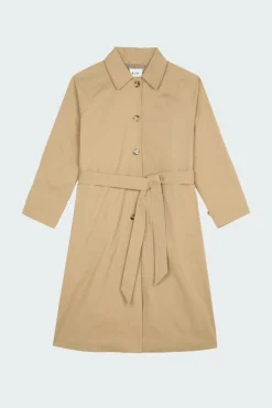 OLAF WMN TRENCH COAT - trench | Kaki