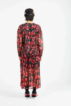 ONLMARISE SLIT MIDI SKIRT PTM - Jupe | Rouge