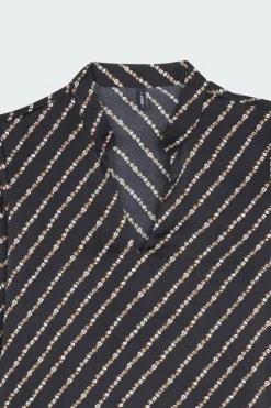 ONLTHALIA L/S V-NECK TUNIC BF PTM - Chemisier | Noir