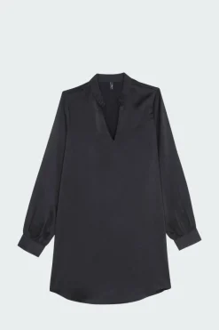 ONLTHALIA L/S V-NECK TUNIC BF PTM - Chemisier | Noir