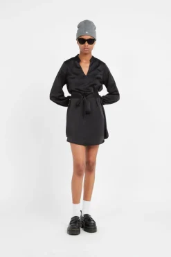 ONLTHALIA L/S V-NECK TUNIC BF PTM - Chemisier | Noir