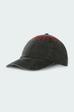 ONYX CROWN WASHED CAP - Casquette | Noir