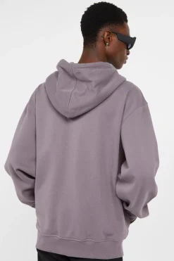 orbit emb zip hoodie - Hoodie zippé | Gris