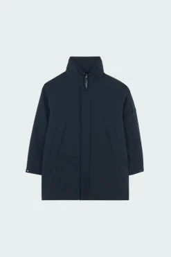 OUTERWEAR LONG JACKET IN PRO-TEK - Parka | Bleu
