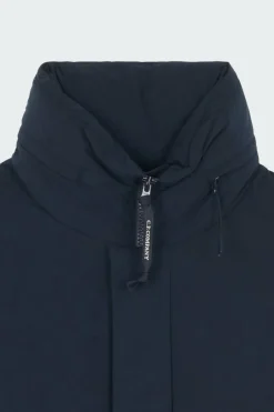 OUTERWEAR LONG JACKET IN PRO-TEK - Parka | Bleu