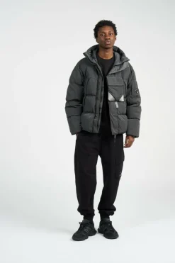 OUTERWEAR MEDIUM JACKET IN ECO CHROME-E MIXED - Doudoune | Kaki