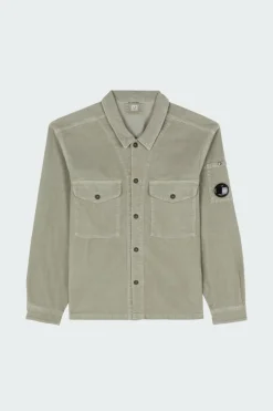 OVERSHIRT IN CORDUROY - Chemise | Kaki