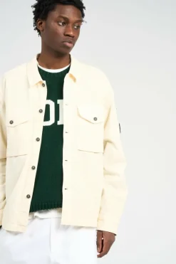 OVERSHIRT IN CORDUROY - Chemise | Vert