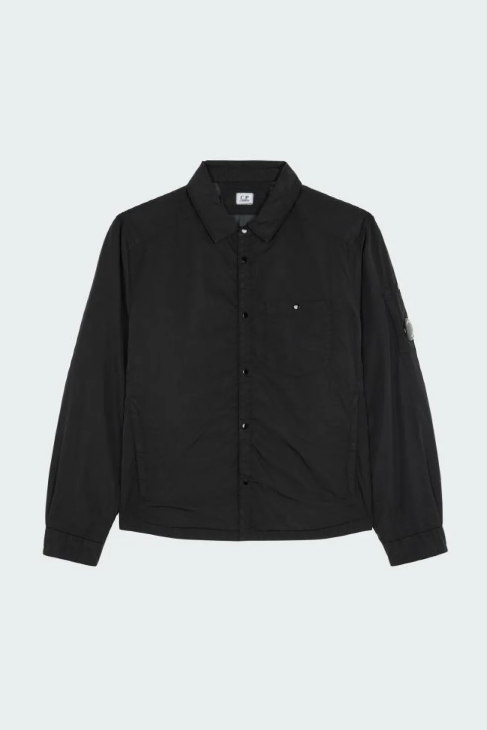 OVERSHIRT PADDED IN CHROME - R - Surchemise | Noir