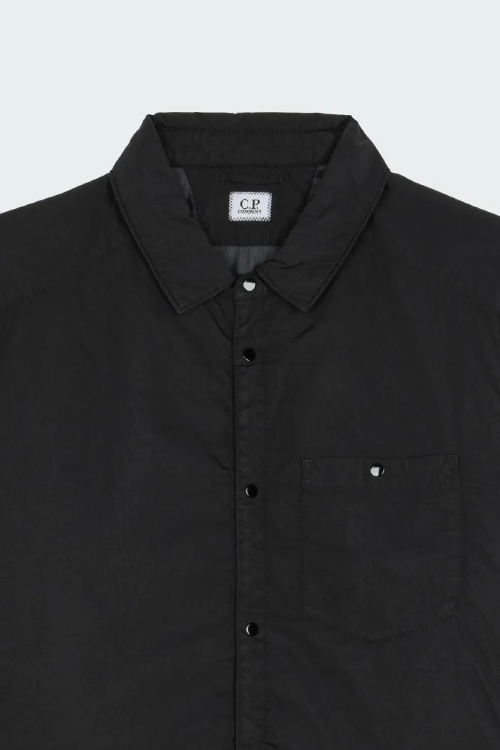 OVERSHIRT PADDED IN CHROME - R - Surchemise | Noir