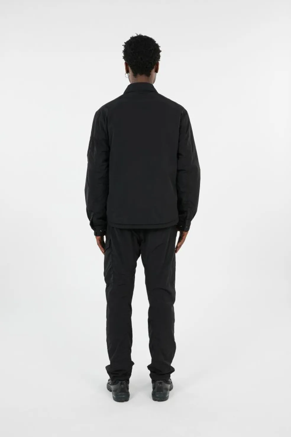 OVERSHIRT PADDED IN CHROME - R - Surchemise | Noir