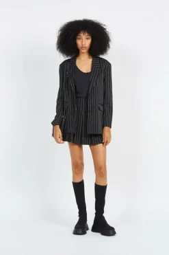 OVERSIZED BLAZER WVN LAB - Blazer | Noir