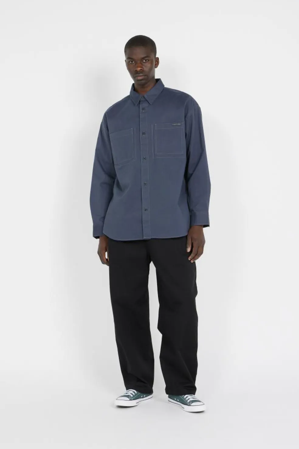 OVERSIZED WORK - Surchemise | Bleu