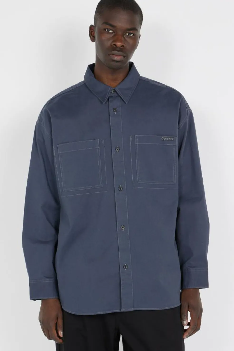 OVERSIZED WORK - Surchemise | Bleu