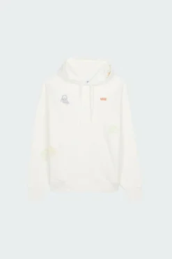 PAISLEY CHECK HOODIE - Hoodie | Blanc