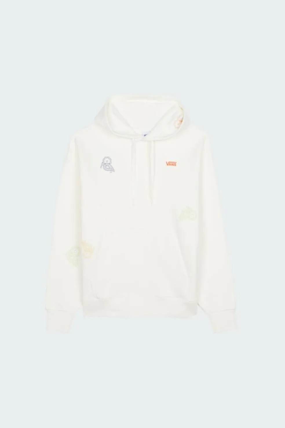 PAISLEY CHECK HOODIE - Hoodie | Blanc
