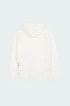 PAISLEY CHECK HOODIE - Hoodie | Blanc