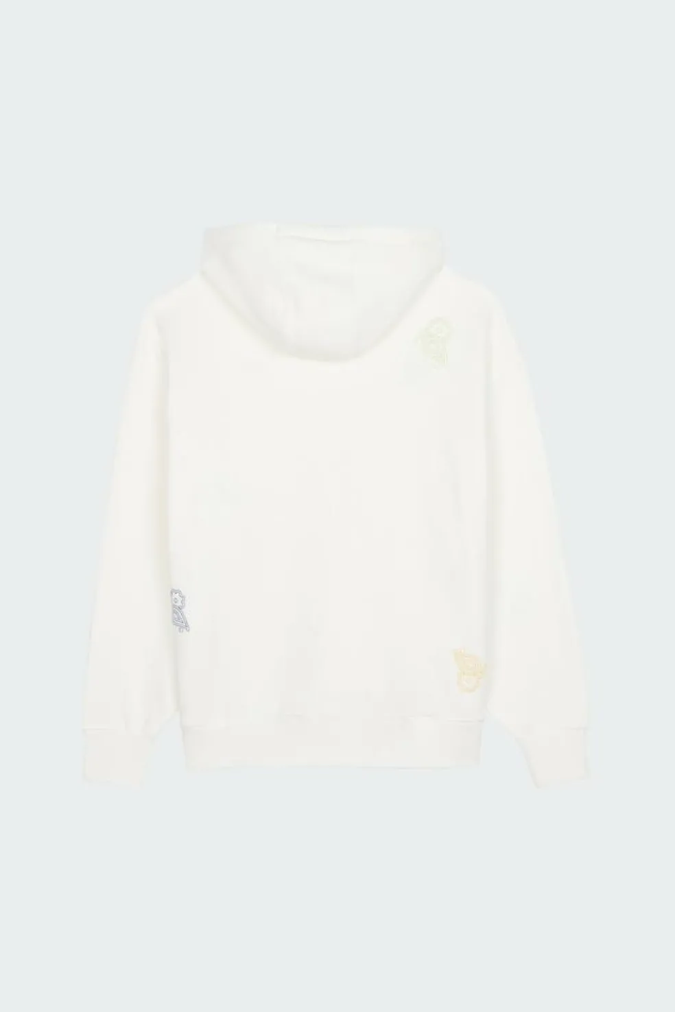 PAISLEY CHECK HOODIE - Hoodie | Blanc