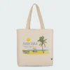 PALM GRAPHIC TOTE BAG NEWERA - Tote Bag | Noir