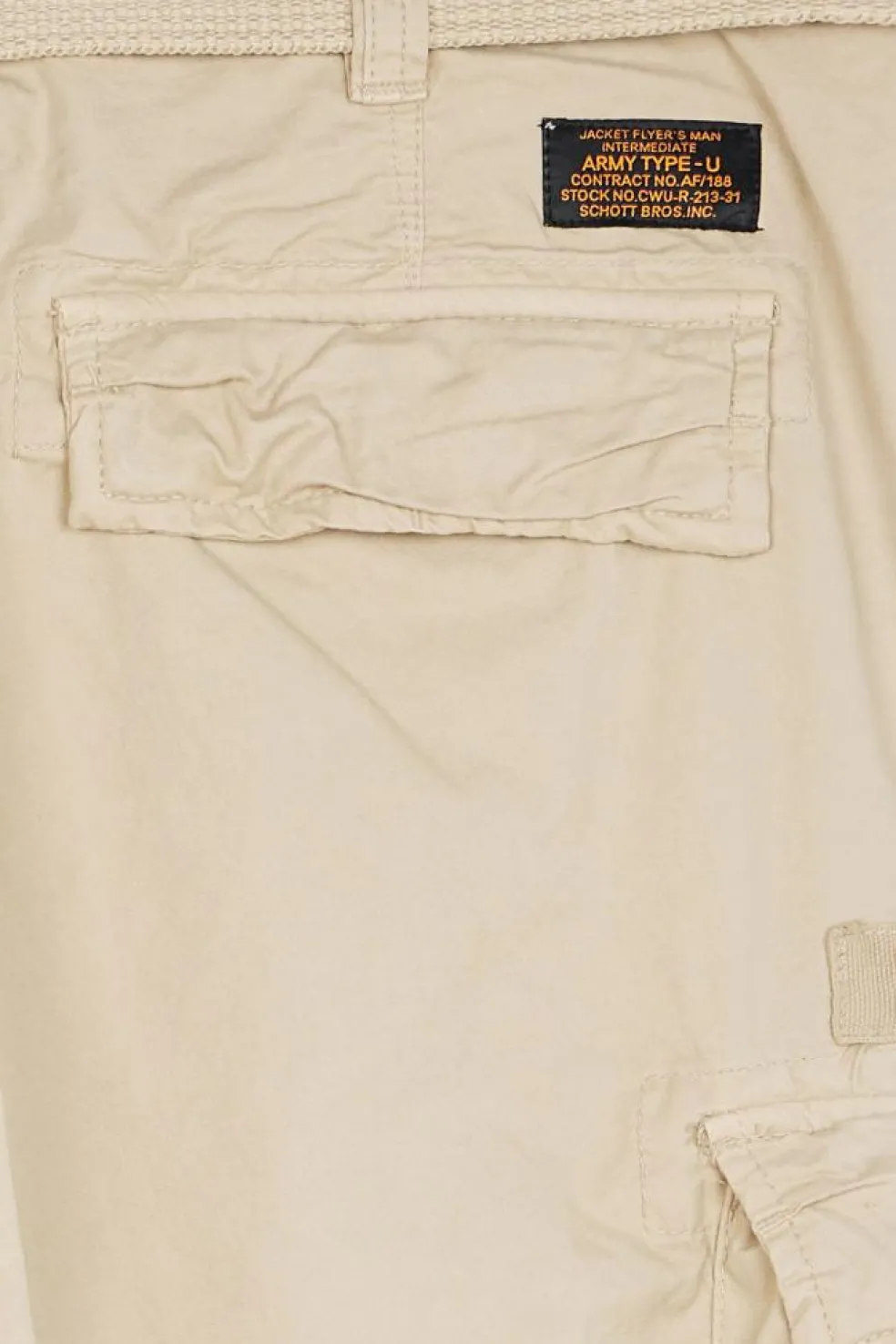 PANTALON ARMY - Short | Beige