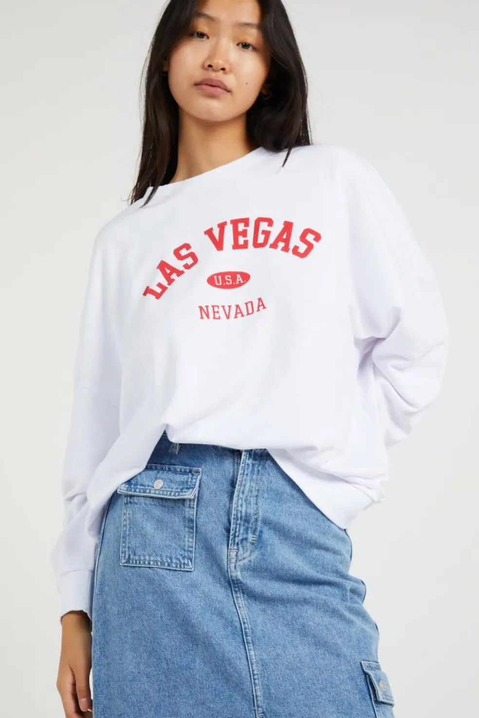 PASADENA - Sweatshirt | Blanc