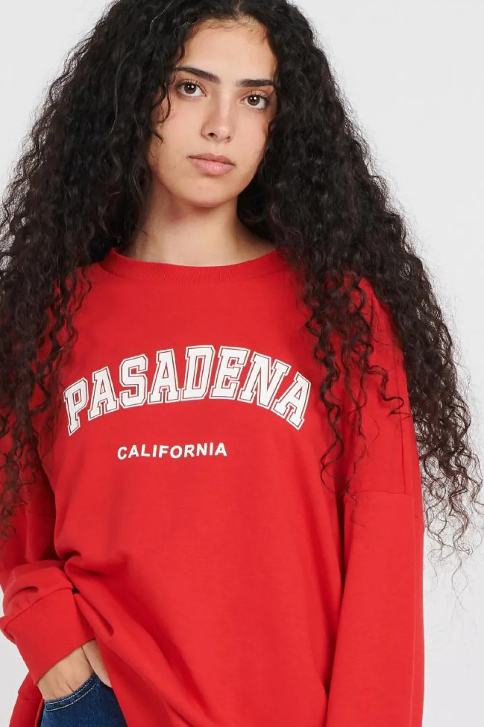 PASADENA - Sweatshirt | Rouge