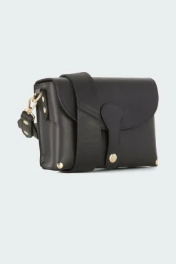 PCJEANETT LEATHER CROSS BODY FC - Sac bandoulière | Noir