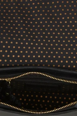 PCJEANETT LEATHER CROSS BODY FC - Sac bandoulière | Noir