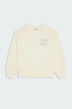 PEACE DOVE CREW - Sweatshirt | Beige