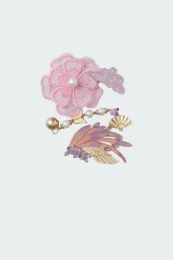 PEARL AND FLORAL 5 PIÈCES - Breloques | Multicolore