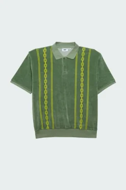 PENSA VELOUR - polo | Vert