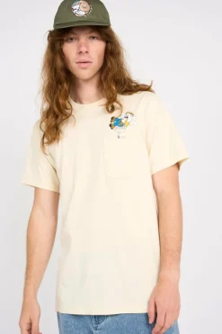 PEW PEW POCKET TEE - T-shirt | Beige