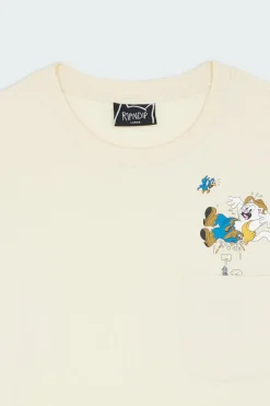 PEW PEW POCKET TEE - T-shirt | Beige