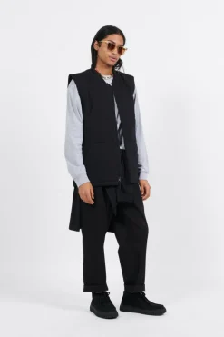 PLAID TALBOT VEST - Gilet | Noir