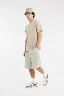 Pocket - T-shirt | Beige