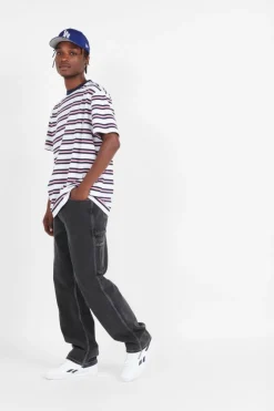 POCKET CORE STRIPES - T-shirt | Bleu