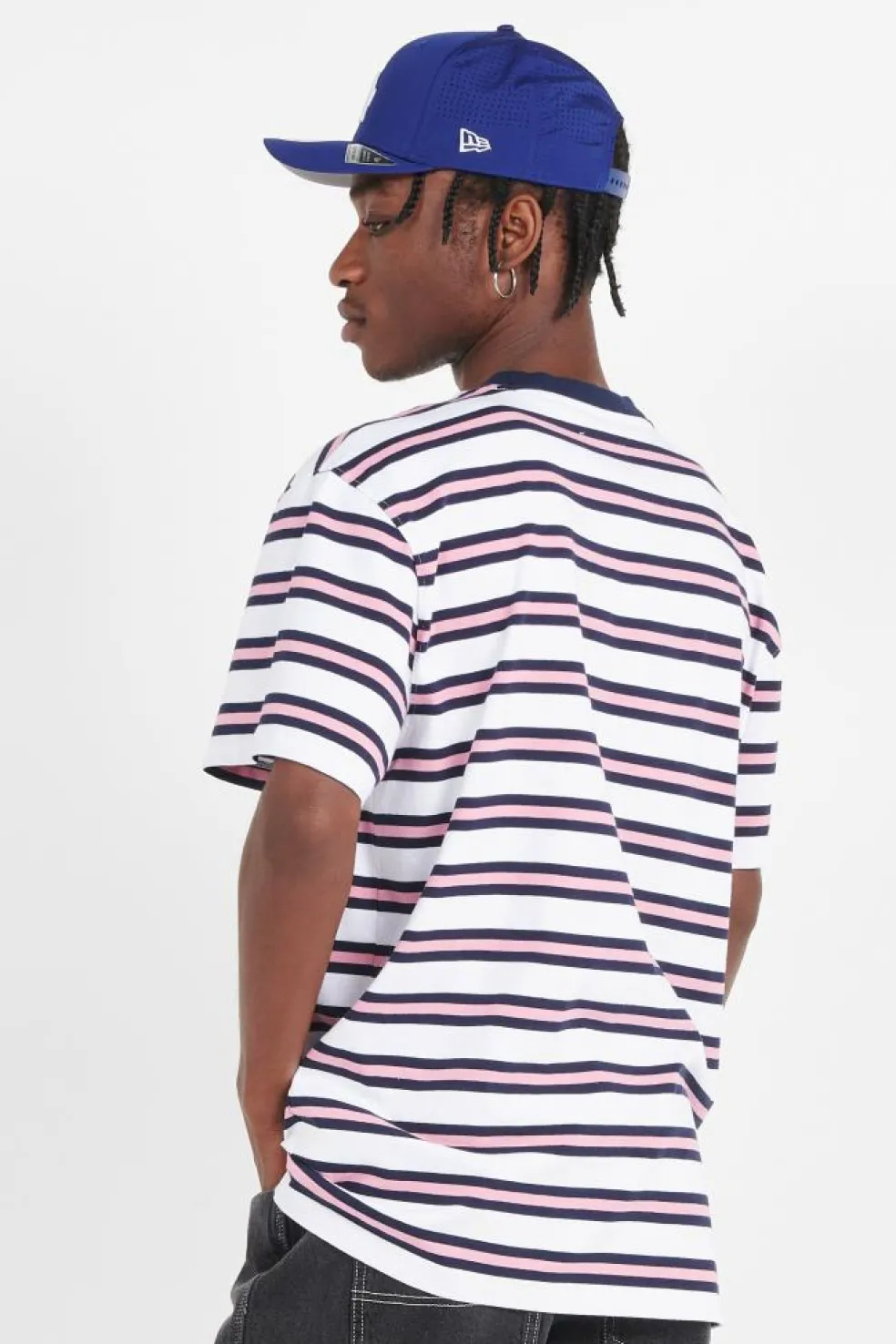 POCKET CORE STRIPES - T-shirt | Bleu