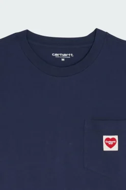 Pocket Heart T-Shirt - T-shirt | Bleu