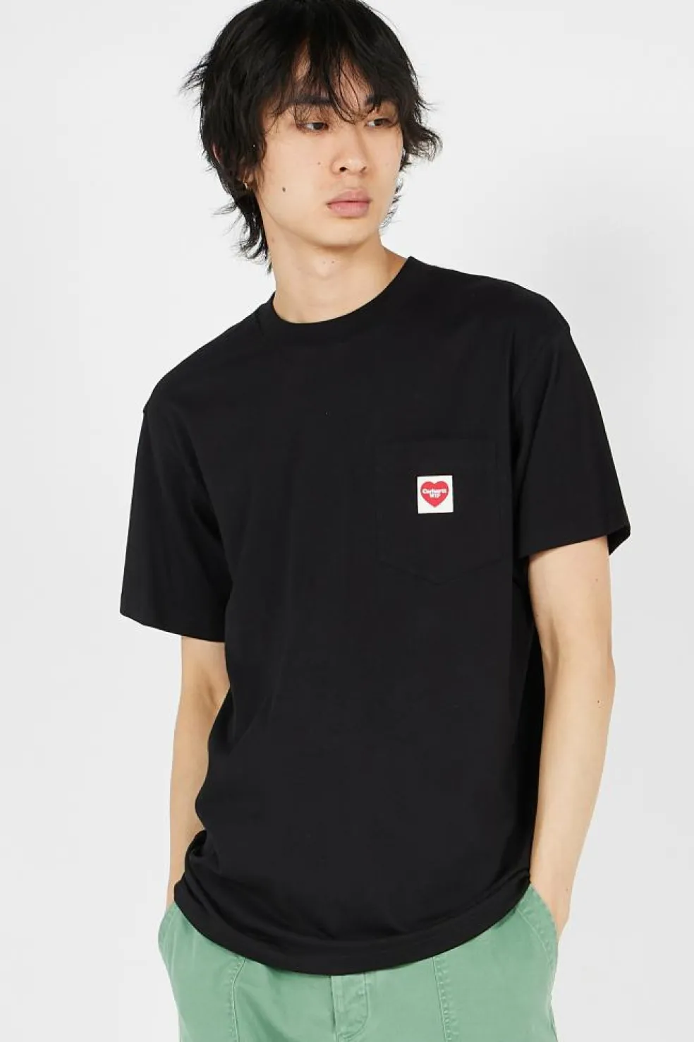 Pocket Heart T-Shirt - T-shirt | Noir
