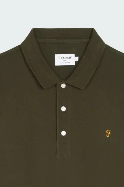 Polo à manches courtes en coton bio | Vert