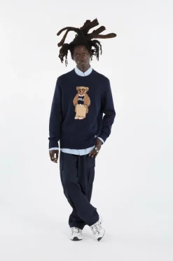 Polo Bear Sweater - Pull | Bleu