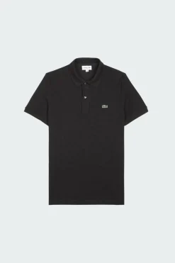 Polo slim-fit en coton | Noir