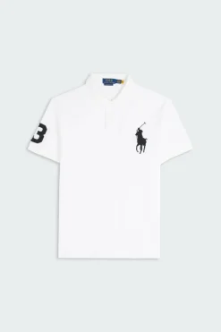Polo ultra cintré en coton piqué - Polo | Blanc