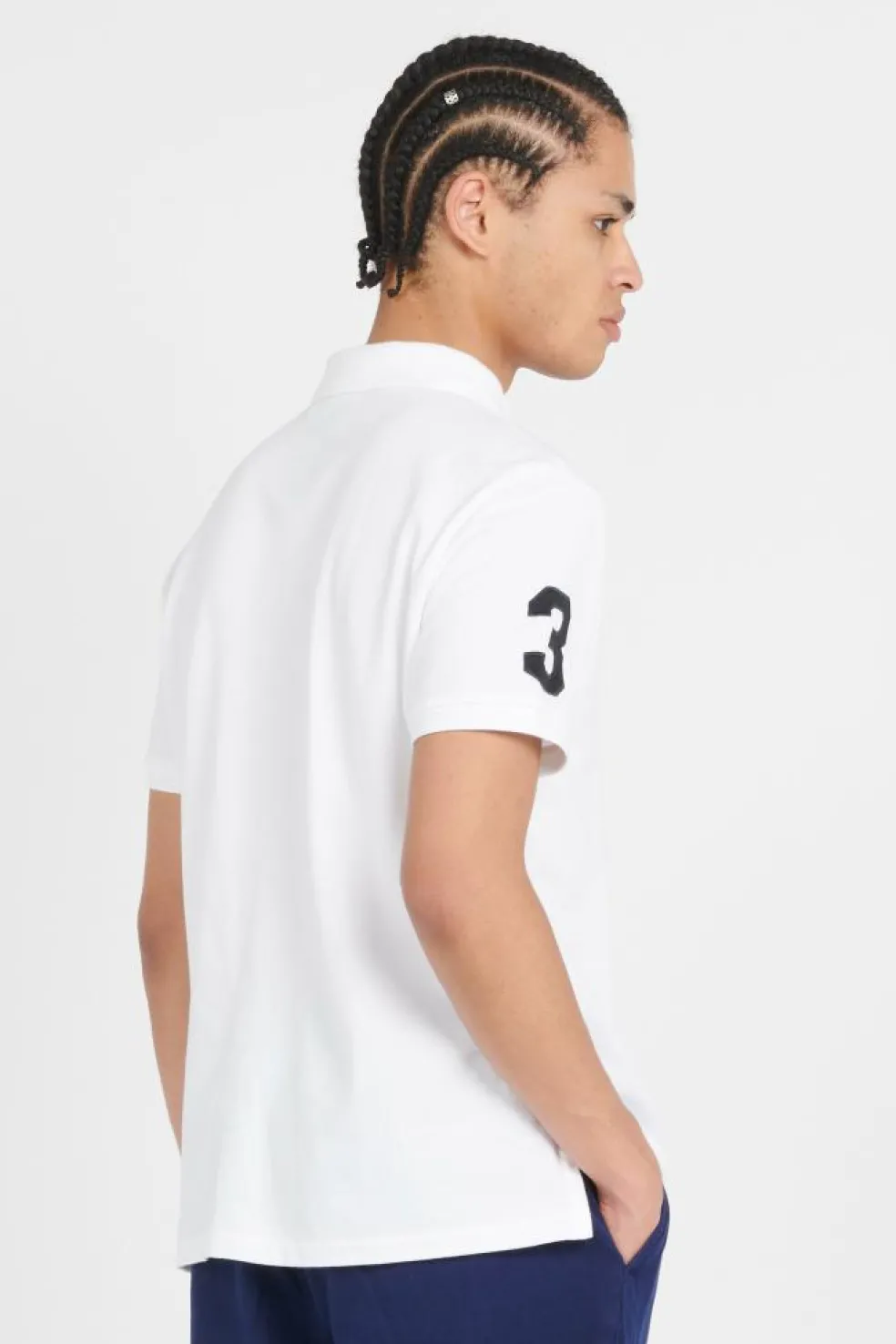 Polo ultra cintré en coton piqué - Polo | Blanc