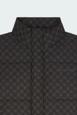 pondo cotton monogram - Doudoune | Noir